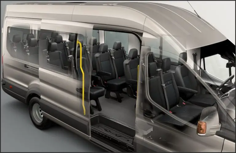 ford transit 15 passenger van seating