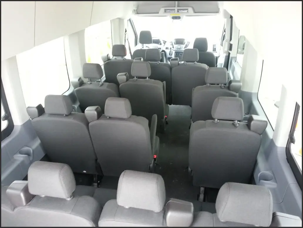 12 Passenger Van Ford Transit Wagon Interior
