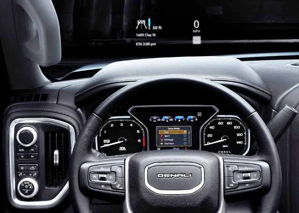 2020 GMC Sierra Denali Concept Interior