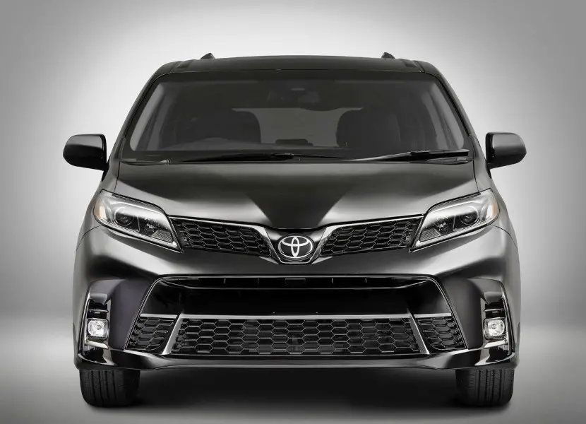 2020 Toyota Sienna Hybrid XLE Minivan Exterior Changes