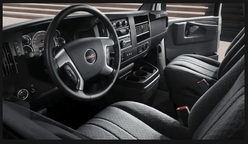 2020 GMC Savana Interior Images