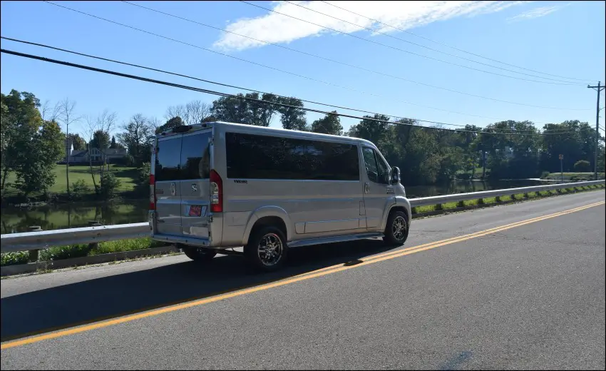 2020 RAM ProMaster 3500 Window Van Dimensions & Size