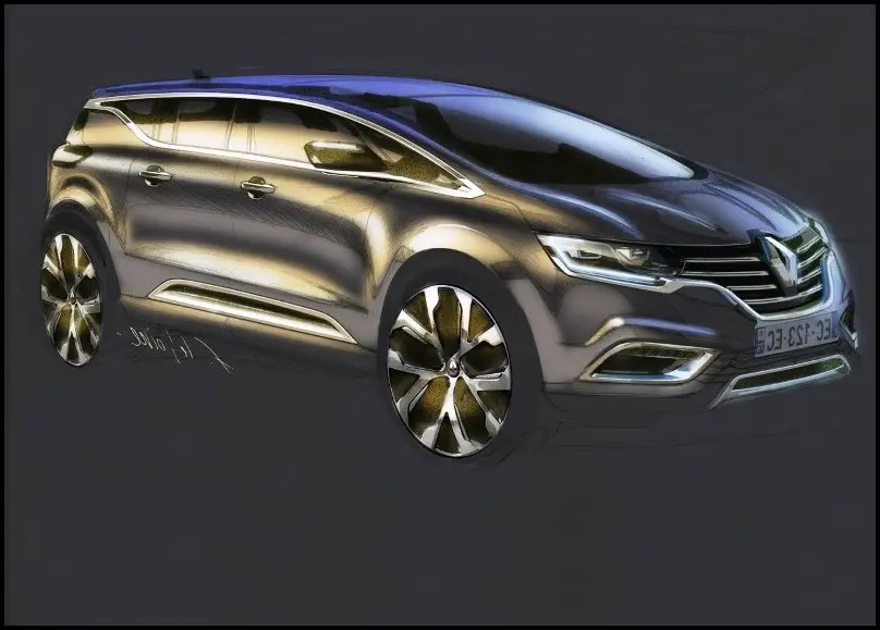 2020 Renault Espace Concept design & restyling