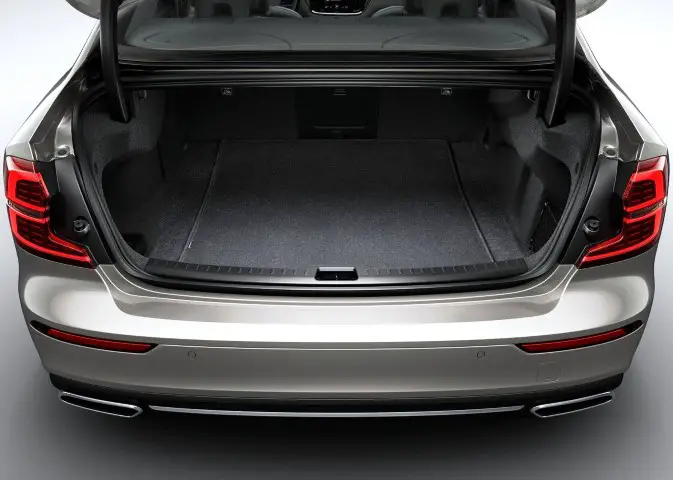 2020 Volvo S60 Trunk Capacity