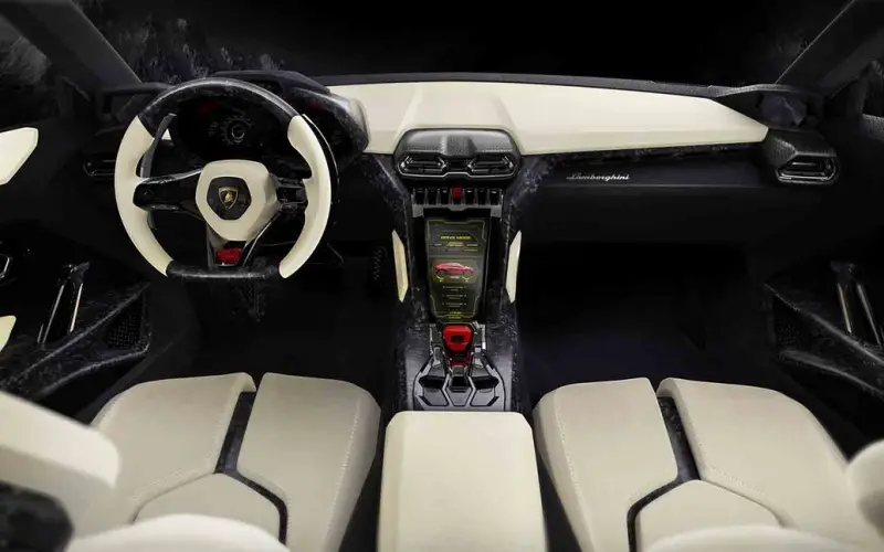 2020 Lamborghini Urus Interior WIth Autonomous System