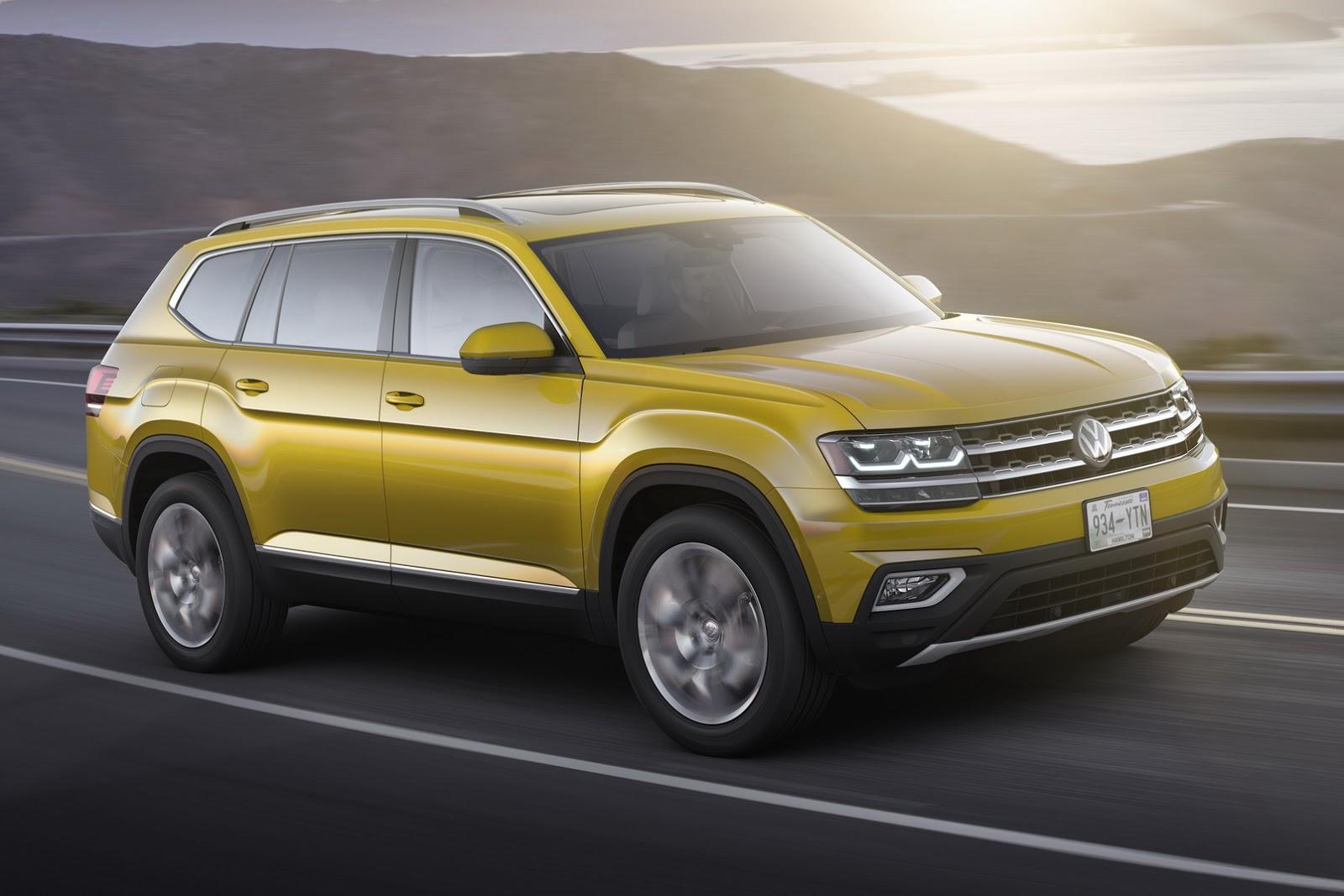 2020 VW Atlas 2.0t Specifications