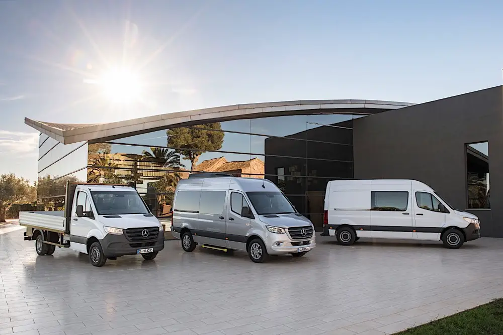 2020 Mercedes Sprinter Van Cargo Model Trims