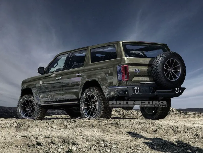 2020 Ford Bronco 4-Door Hybrid Engine