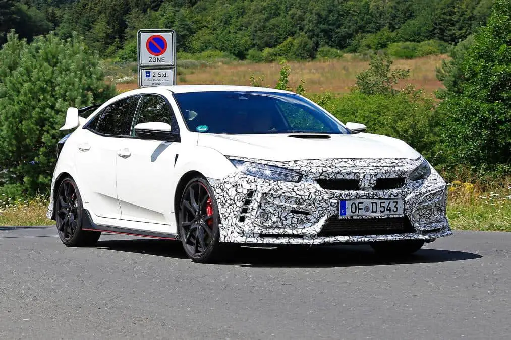 2020 Honda Civic Type R Spied Images