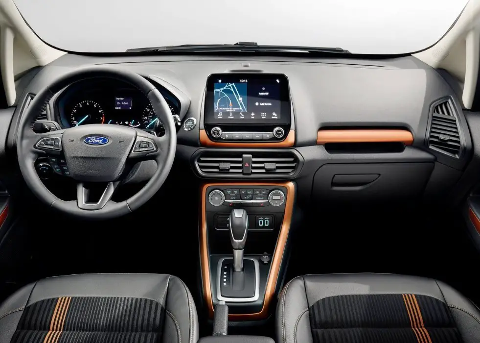 2020 Ford EcoSport Interior New Features