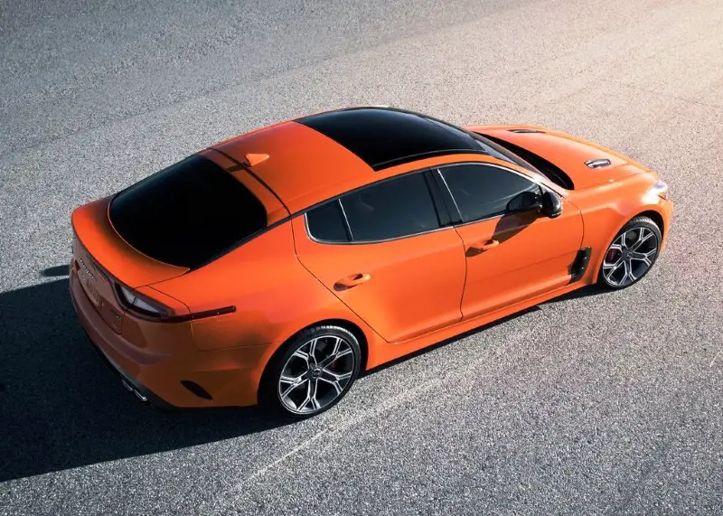 2020 KIA Stinger Orange Color