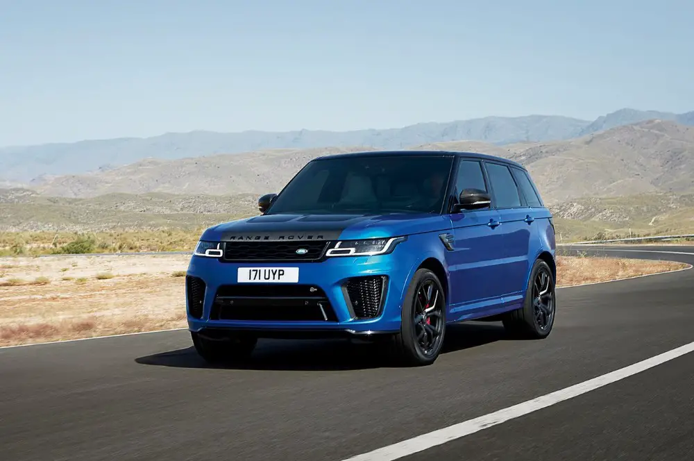 2020 Range Rover Sport SVR Fuel Economy