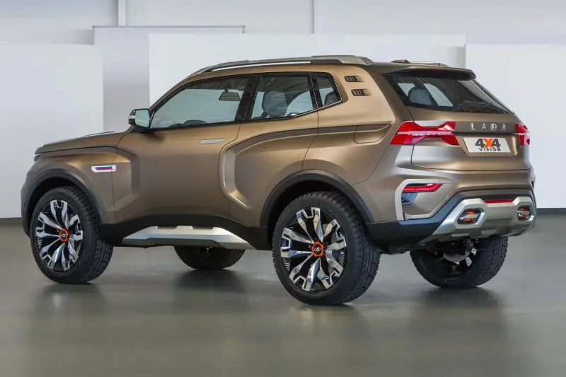 2020 LADA 4X4 Vision Hybrid SUV From Russia