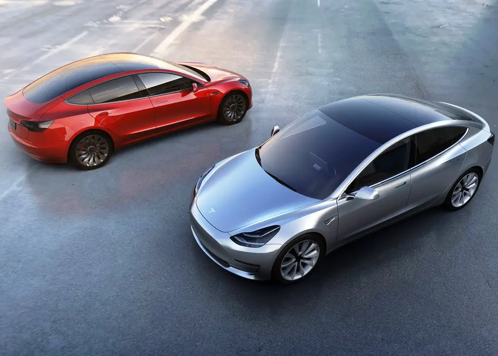 2020 Tesla Model 3 Configuration
