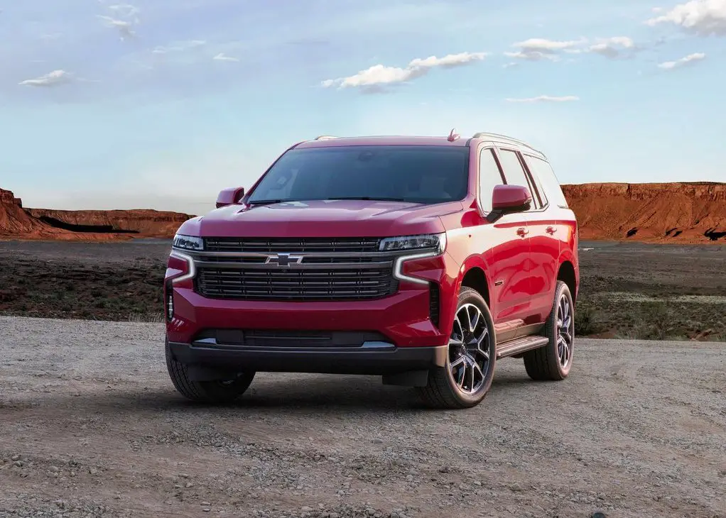 2021 Chevy Tahoe Pictures Red Color