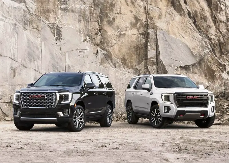 2021 GMC Yukon Denali Configurations