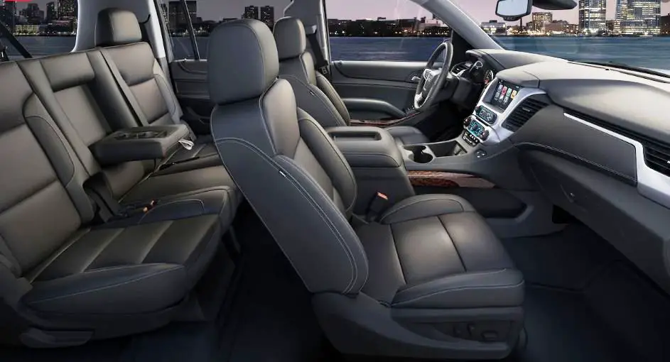 2021 GMC Yukon Interior Capacity with 7 Seat Passenger