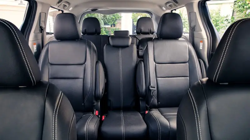 2021 Toyota Sienna Seat Interior Configurations