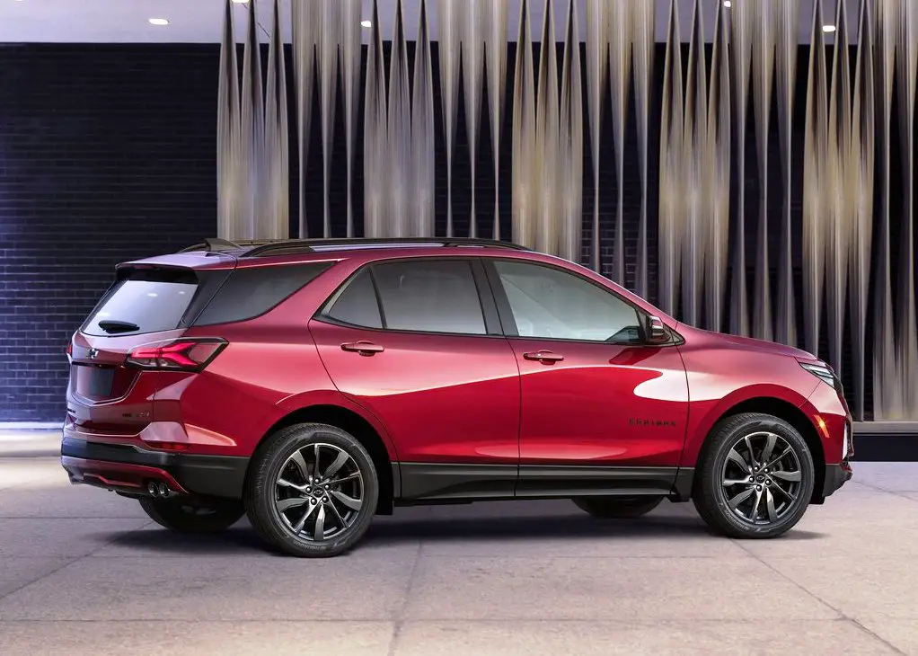 2021 Chevrolet Equinox Red Color RS Versions