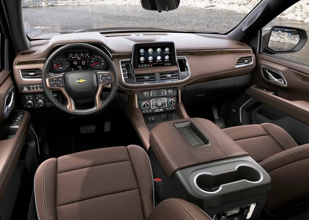 2021 Chevy Suburban Interior Dashboard