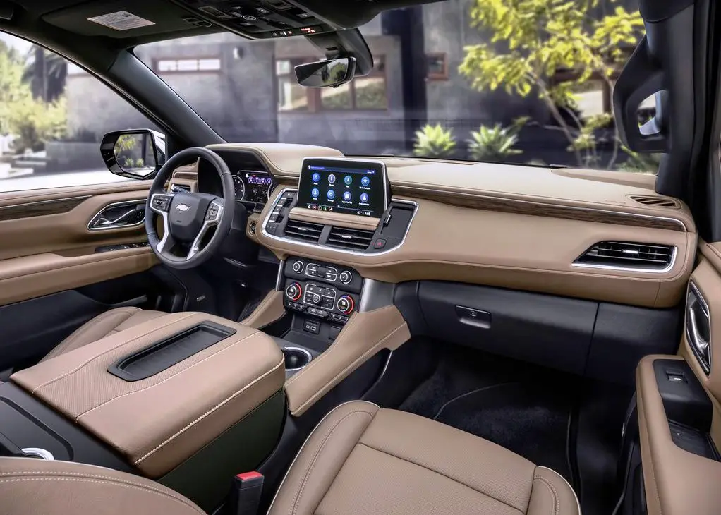 2021 Chevy Suburban Safety Interior Features