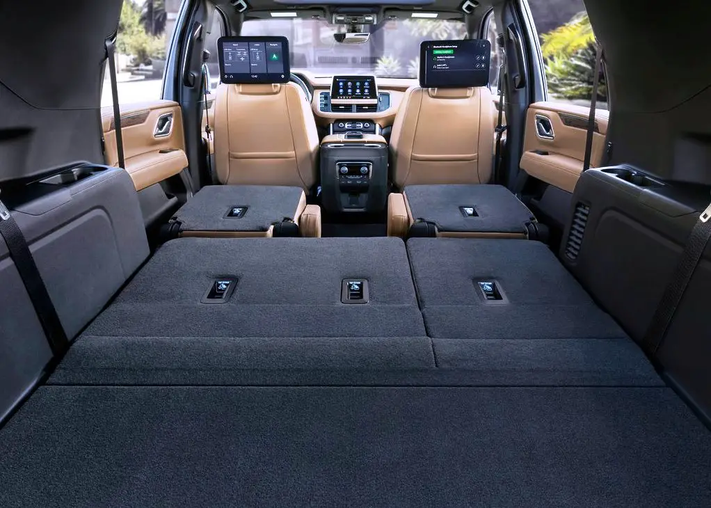 2021 Chevy Suburban Trunk Capacity