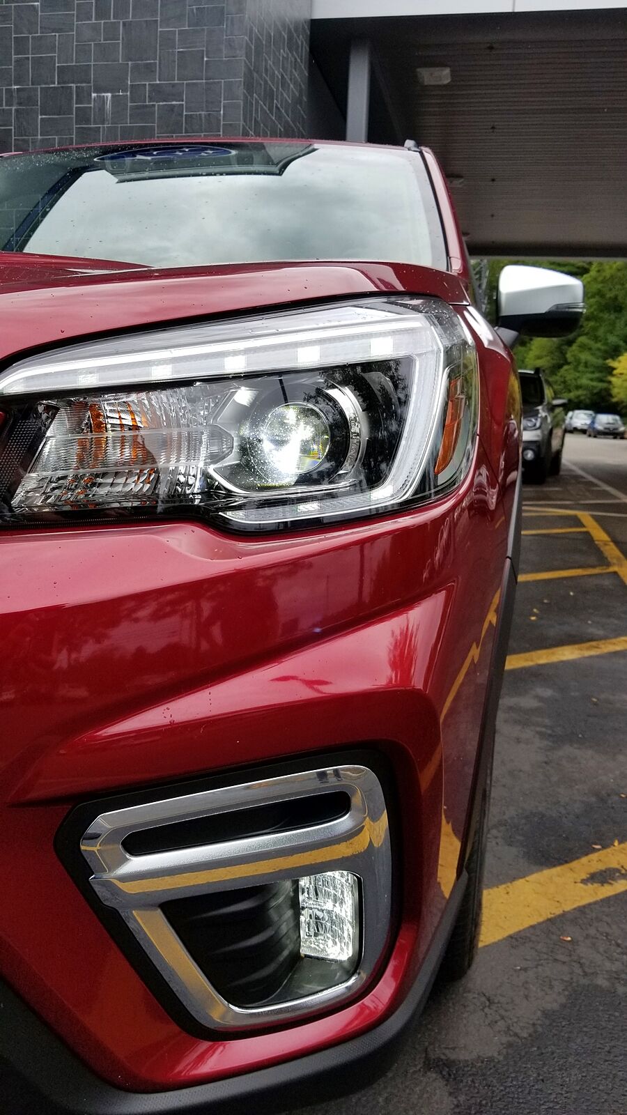 2021 Subaru Forester Front Agel Head Lamps Changes
