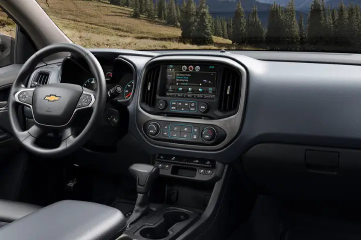 2022 Chevy Colorado Interior Dashboard