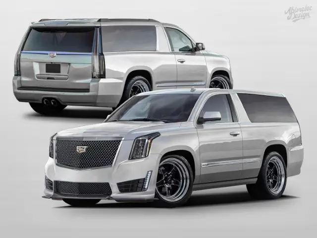 2022 Chevy Tahoe SS Rendering