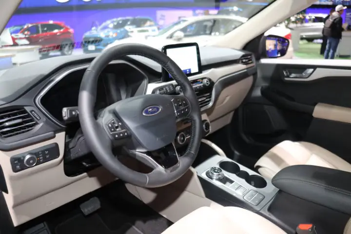 2022 Ford Courier Interior Based on Escape