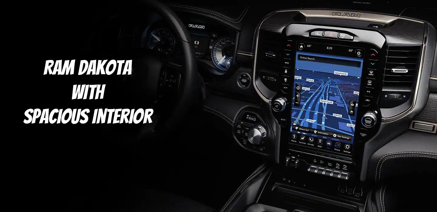 2022 RAM DAKOTA INTERIOR PICTURES