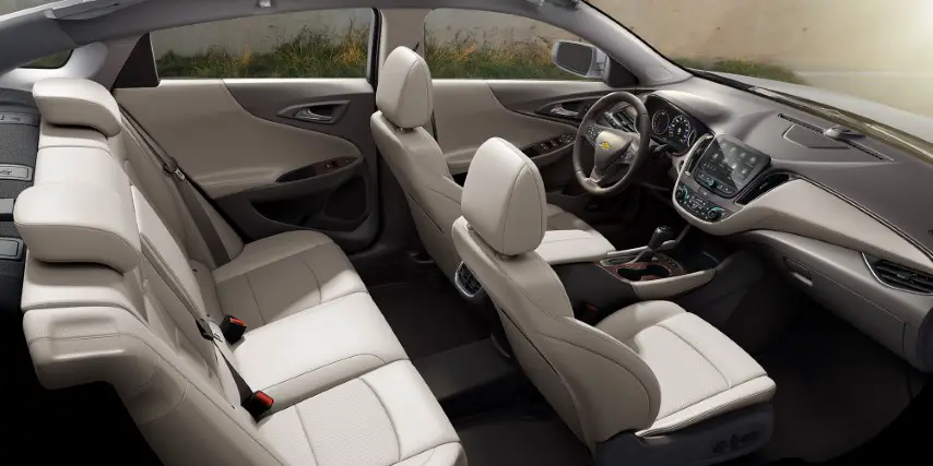 2022 chevy malibu Interior With New Colors
