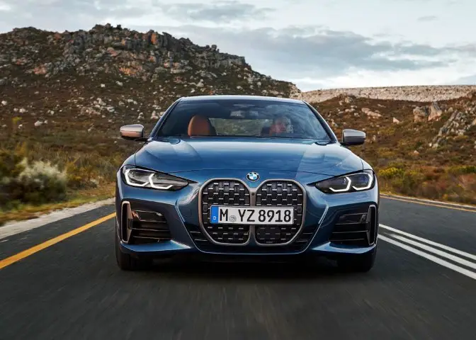2022 BMW M4 Exterior Changes with Huge Grille