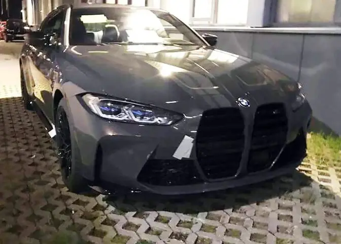 2022 BMW M4 Pictures Shows Huge Grille