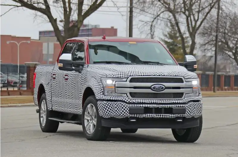 2022 Ford F-150 Electric Spied Images