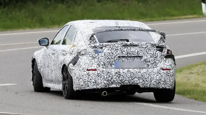 2022 Honda Civic Type R Spied Photos