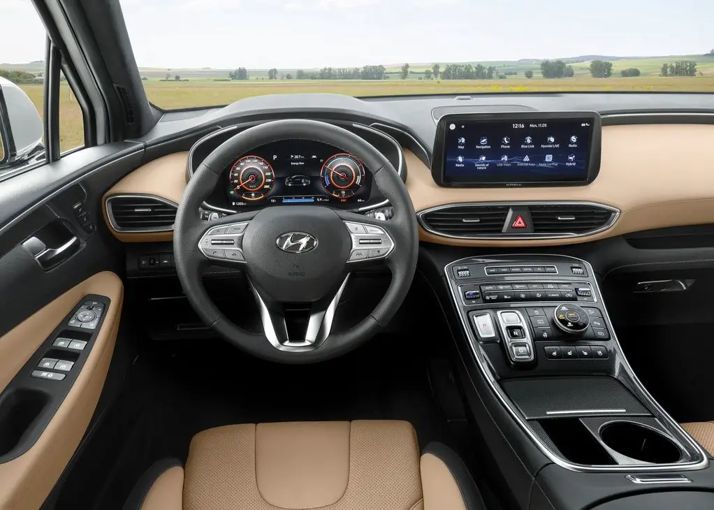 2022 Hyundai Santa Cruz Interior Pictures
