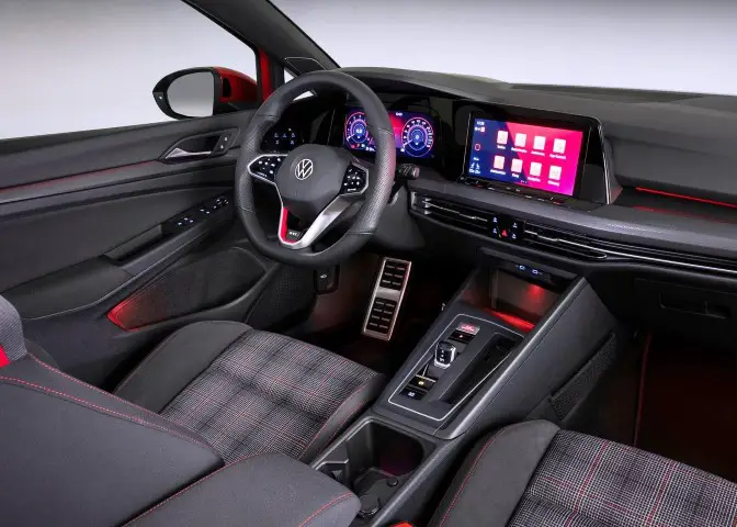 2022 VW Golf GTI Interior Pictures