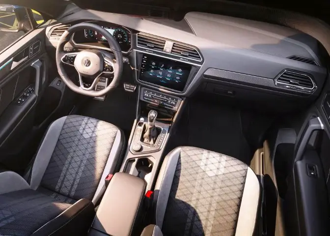 2022 VW Tiguan New Interior Look