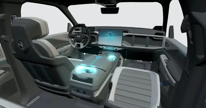 Nikola Badger Interior Features and Detail