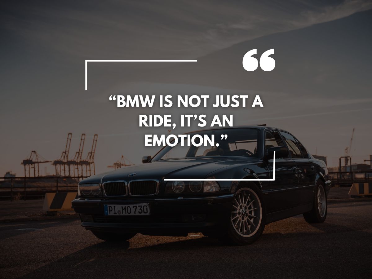 150+ BMW Quotes & Saying for Caption & Merchandise